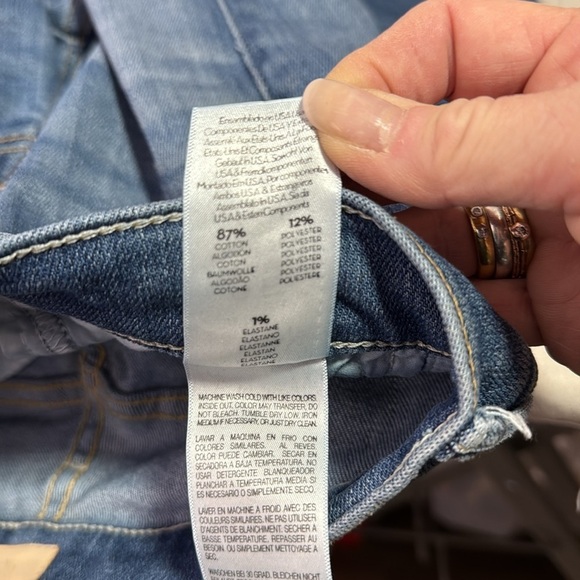 MOTHER Weekender Ankle Fray Size 25 in Wild! - Picture 15 of 16